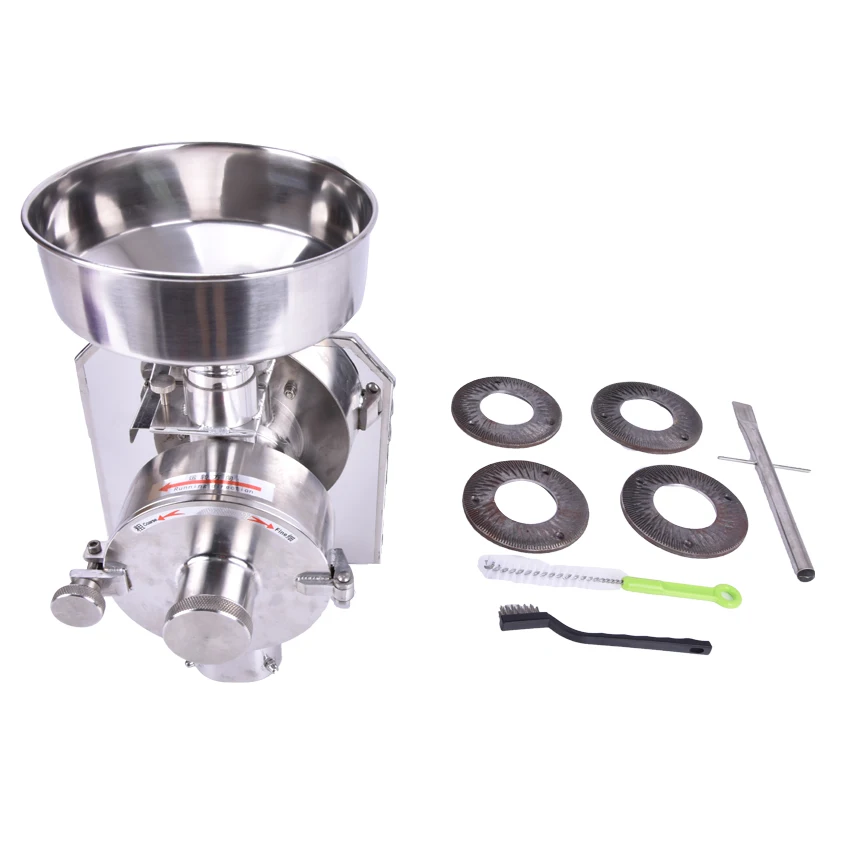 Электрическая мини-мельница для пшеничной муки зерномольный станок