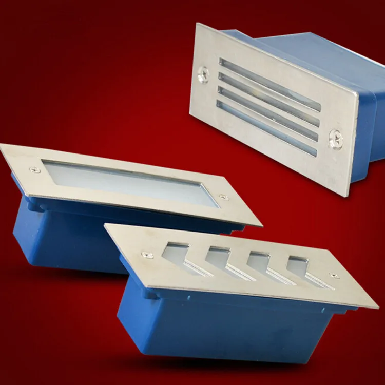 Светодиодная Водонепроницаемая подземная лампа 3 х3 Вт с теплым и холодным белым