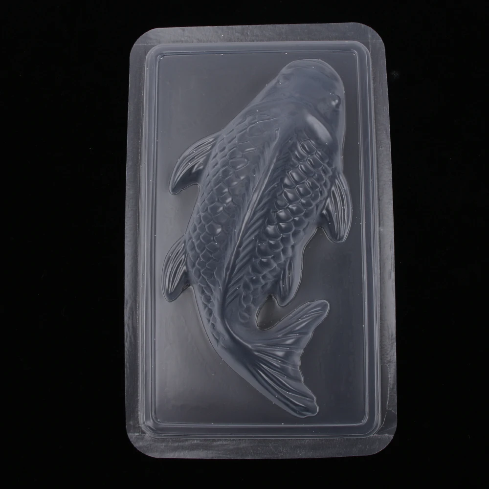 3D форма рыбы пластиковый торт шоколадный желе Sugarcraft Плесень Форма для риса DIY украшения торта формы выпечки декоратор инструмента