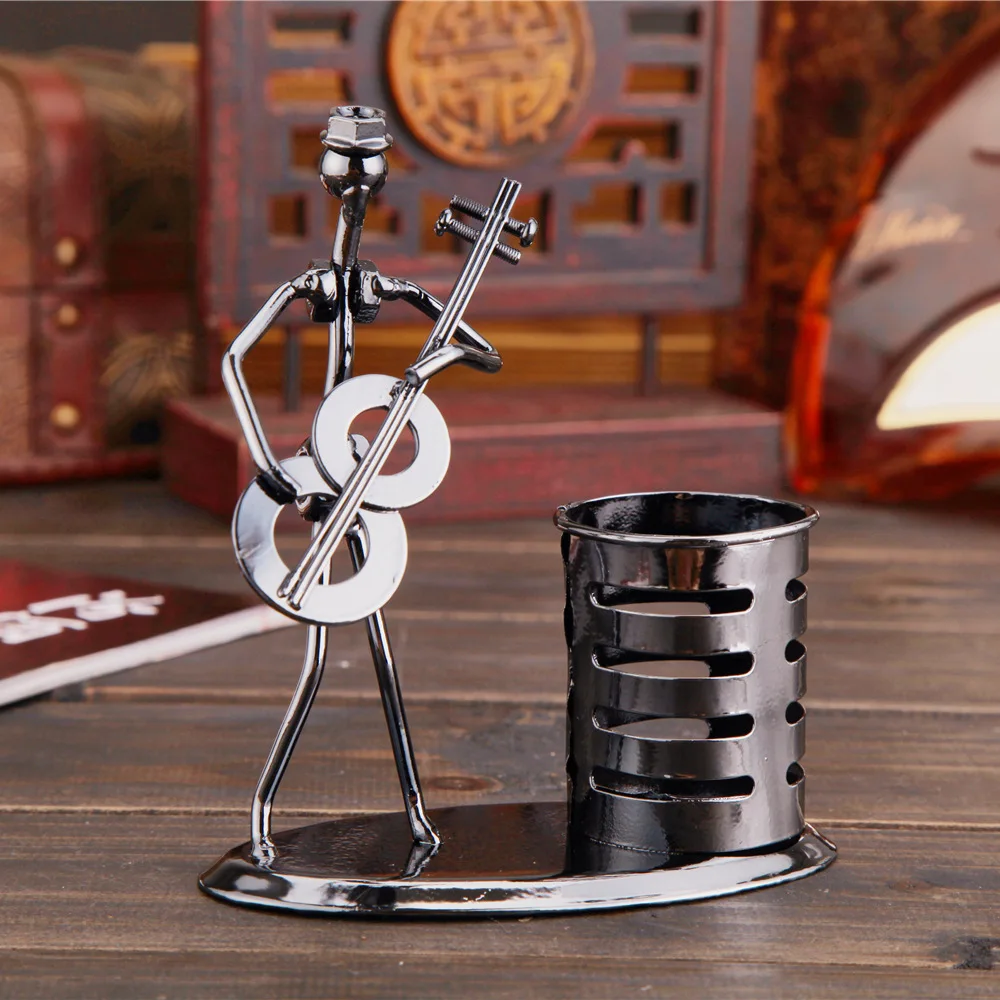 Металлическая железная лента Офисная туба для карандашей украшение стола