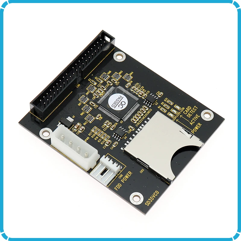 Sd карта памяти до 3 5 &quot40 контактов мужской IDE адаптер большой PCB SD 3.5 безопасный