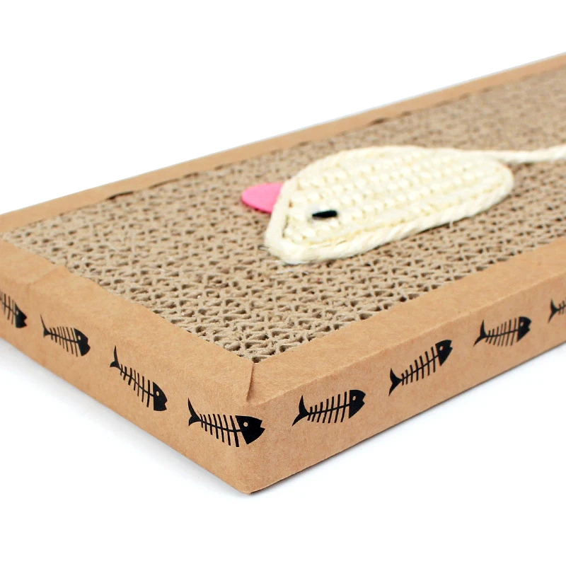 Игрушки для кошек Интерактивная сизаль мышь/рыба коготь кошки игрушка