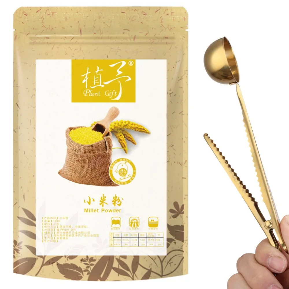 Pure Natural 100g Plant Millet Meal Powder Face Film Materials It Has A Strong Spleen And Stomach Detoxification Effect. | Красота и