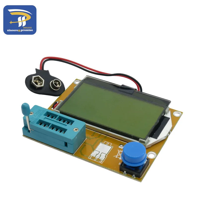 Mega328 M328 LCR T4 ESR Meter светодиодный тестер транзисторов диодов триодов Емкость MOS
