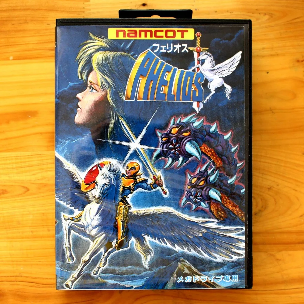 Pheliods 16 бит SEGA MD карточная игра с коробку для Sega игры Mega Drive Genesis|sega md game card|sega games16 bit |