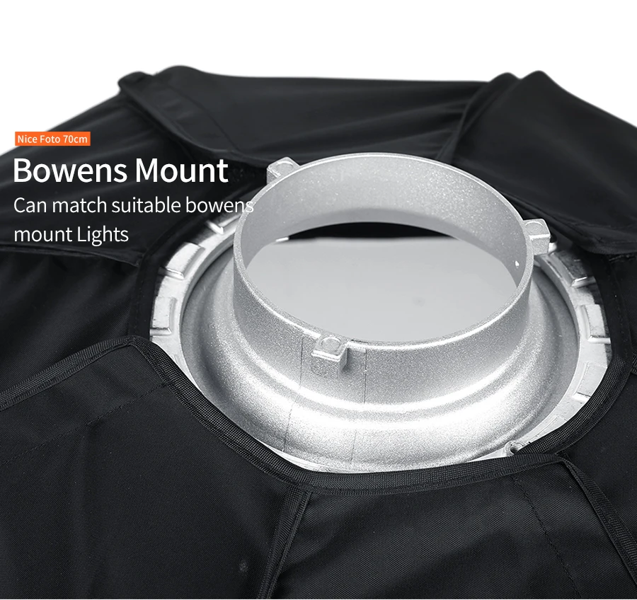 70 см серебряное крепление Bowens beauty Dish с сотовой софтбокс с решеткой складной софтбокс для студийной вспышки