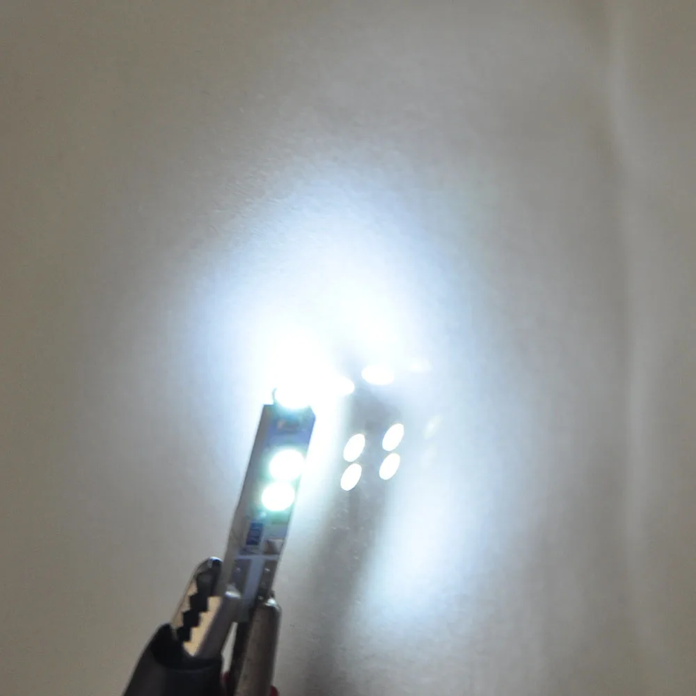 10 шт. белый теплый белого и синего цвета 58 70 73 74 T5 5SMD 3528 Светодиодный приборной