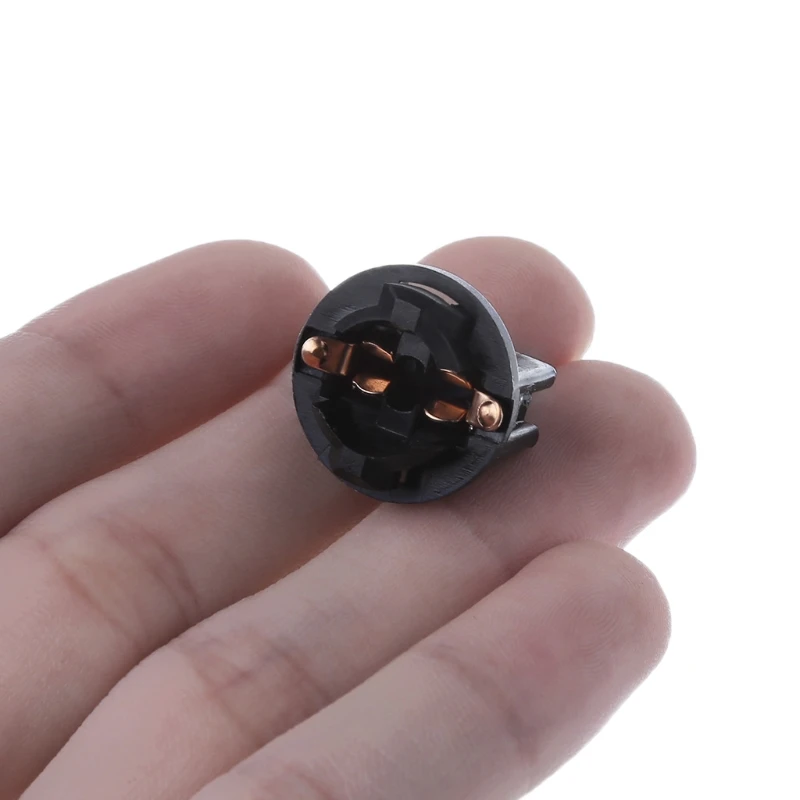 

10Pcs T10 Light Bulb Base Car Light Socket Twist Lock Wedge Instrument Panel Light Bulb Base