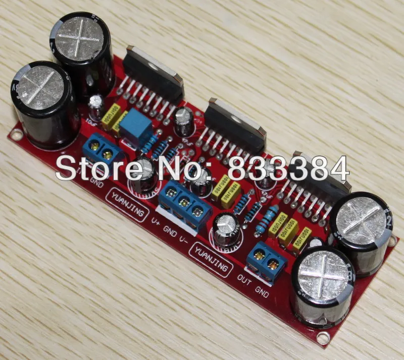 TDA7293 параллельный 250 Вт моно усилитель мощности сборная плата высокого качества |