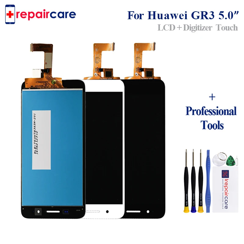 Для Huawei GR3 ЖК дисплей сенсорный экран Enjoy 5S P8 Lite смарт с рамкой TAG L21 L22 L03 L01 L13|Экраны