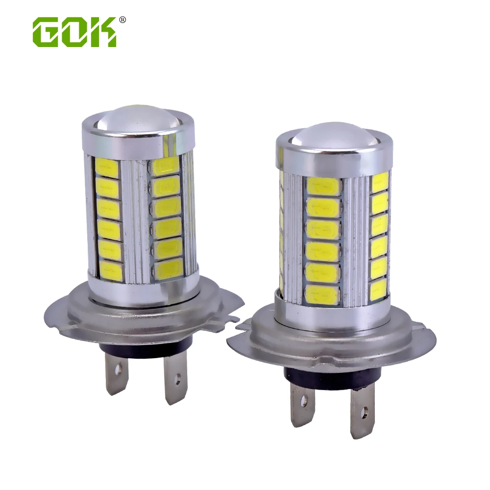 1 х Высокая Мощность светильник h4 H7 светодиодный 30 Вт 5730 чип 33SMD туман головной