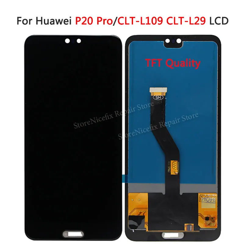 TFT 6," ЖК-дисплей для huawei P20 Pro ЖК-дисплей с рамкой дигитайзер в сборе сенсорный экран P20 Pro CLT-AL01 ЖК-дисплей P20 Plus