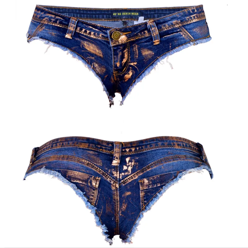 2018 новые сексуальные Клубные металлические бронзовые шорты для женщин модные