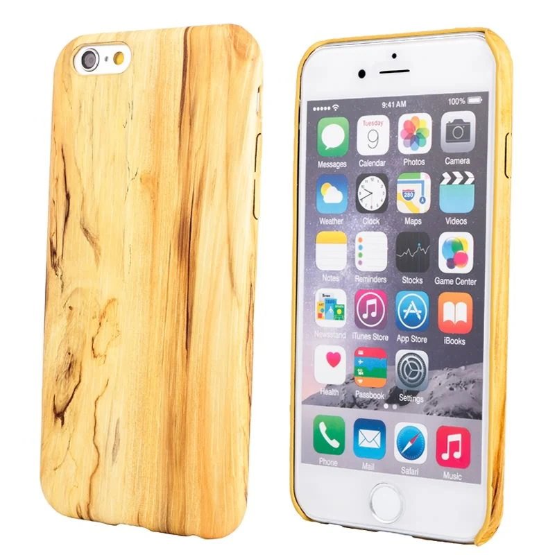 Волокна трещины patternphone Чехлы для iPhone 6 S Plus 6splus 4.7 'ɵ. 5 ''Винтаж древесины