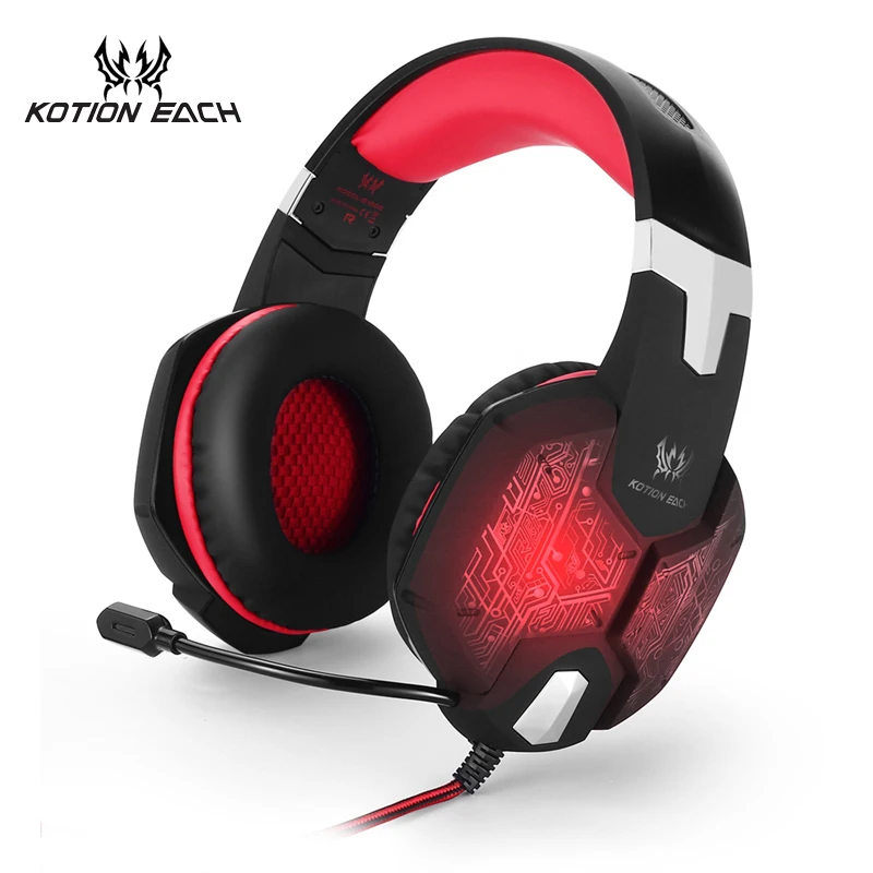 Каждый G1000 стерео головная Марка Проводная игровая гарнитура с микрофоном PC Gamer