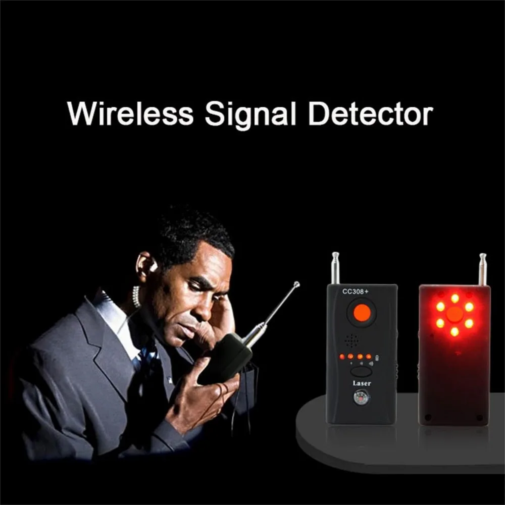Kebidumei CC308+ Mini Wireless Camera Hidden Signal GSM Device Finder RF Signal Detector GSM Device Finder