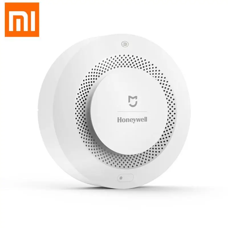 Xiaomi Mijia Honeywell Smoke Alarm Detector with Gateway Audible Self Check High sensitivity Smoke Alarm specializing fire alarm
