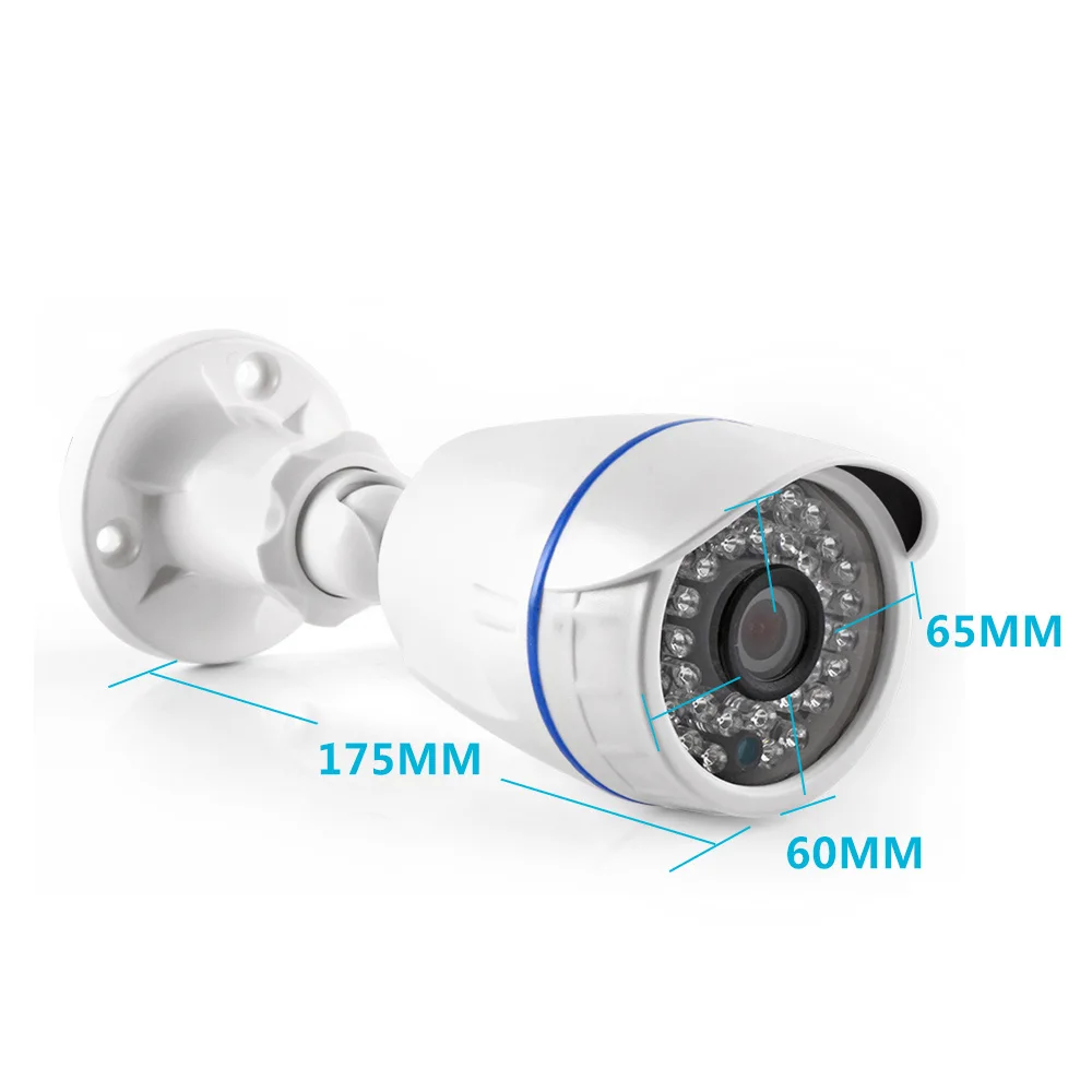 720P IP камера 1080P цилиндрическая наружная HD IR 20M ночное видение P2P Cloud XMEye View 1MP 2MP CCTV