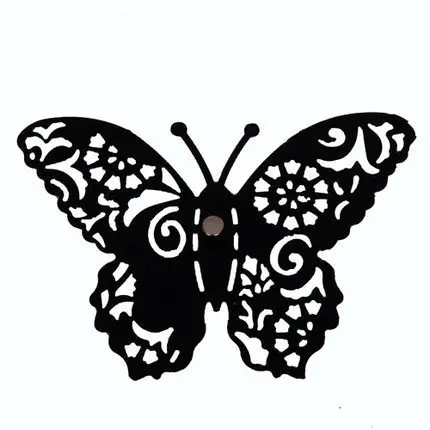 (6 шт./лот) полые железные наклейки |