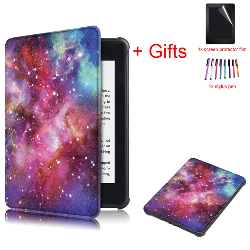 ТПУ+ из искусственной кожи чехол для Amazon Kindle Paperwhite выпущен 10th поколения " фундамент Обложка для Kindle Paperwhite 4 Чехол