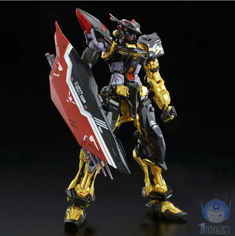 Оригинальная bandai 19567 PB01 RG 1/144 MBF-P01-Re Gundam Astray Золотая оправа модель экшн-фигурка |