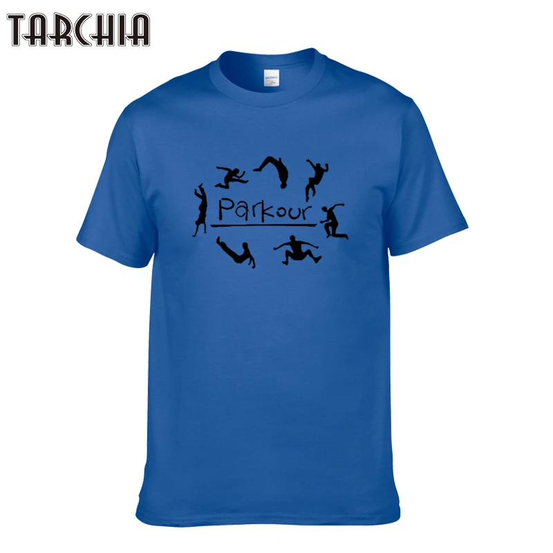 Футболка TARCHIA мужская с коротким рукавом хлопковая парка Повседневная рубашка