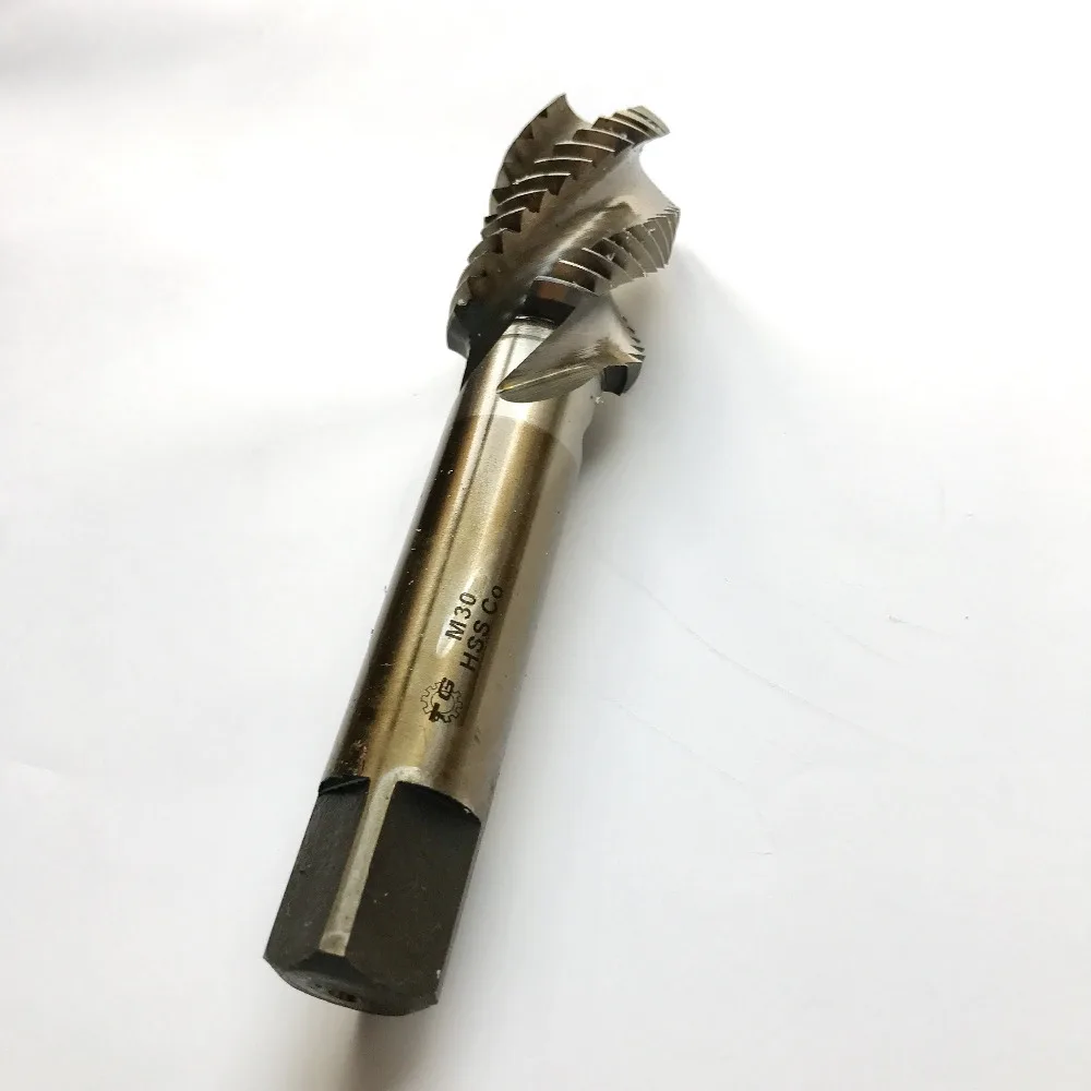 Бесплатная доставка 1 шт. M8 M20mm HSS M35 Co5 % полностью шлифованные спиральные флейты с