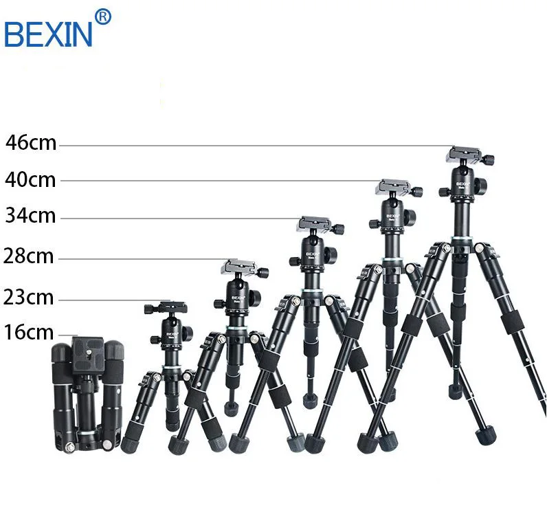 Настольный мини-Трипод Bexin mate 10 компактный дорожный Трипод с шаровой головкой для