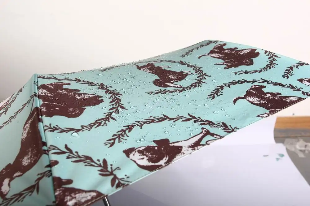 Зонт Автоматический складной Женский автоматический зонт от солнца с милой