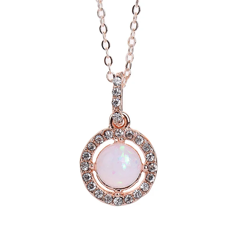 Natural Stone Pendant Rose Crystal Pink Quartz Agata Lapis Lazuli Opal Moonstone DIY Round Bead Dragon Pendants | Украшения и