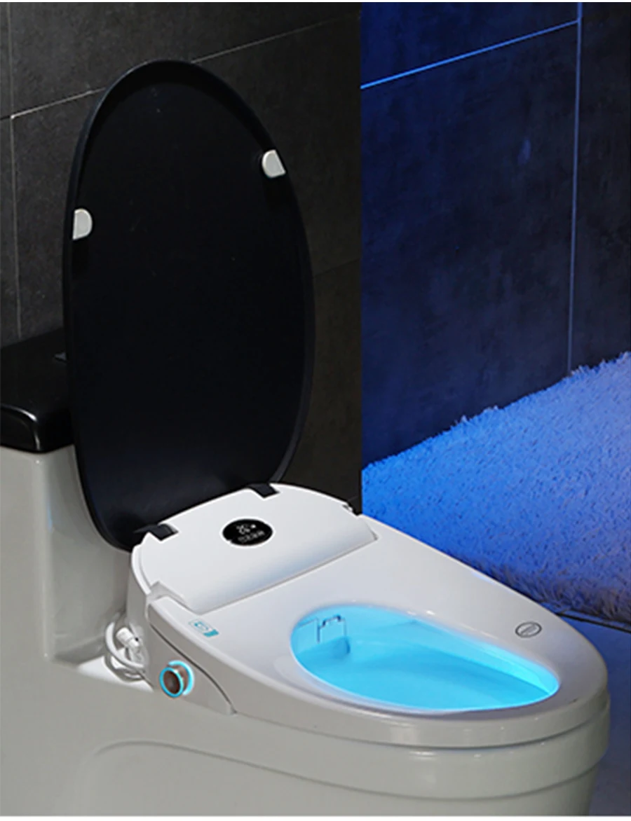 KOHEEL, новинка, 4 цвета, wc Auto SPA, умное сиденье для унитаза, температурный дисплей, умная ручка, чехол для унитаза, электронное биде для туалета, сиденье