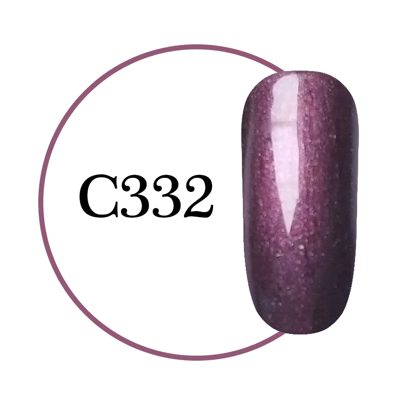 C332 M. ladea, 5 мл, замачиваемый Гель-лак, Блестящий лак для ногтей, 1 баночка, покраска, УФ-и светодиодный гель для ногтей, buliding - Цвет: C332