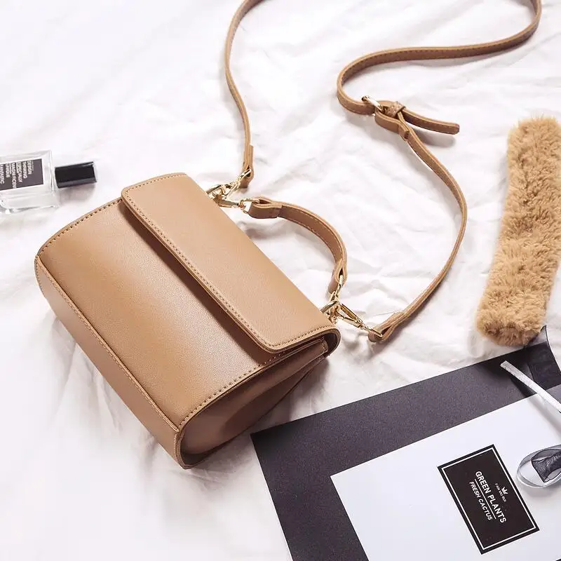 Дизайнерские сумки квадратная кожаная женская повседневная сумка-тоут со