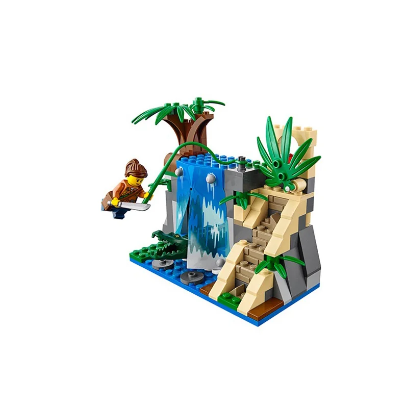 Горячая Распродажа мобильная лабораторная лаборатория Jungle серии City