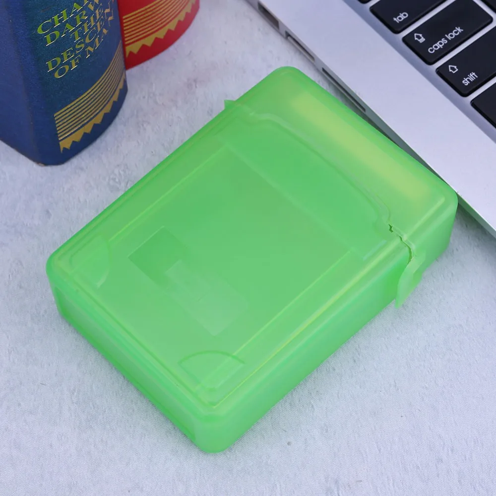 Зеленый 2,5 дюймовый HDD SDD жесткий диск коробка для хранения чехол Корпус 114*87*35 мм 66g