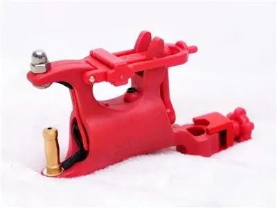 Новый Красный Профессиональный хлыст Пластиковые роторные татуировки питания