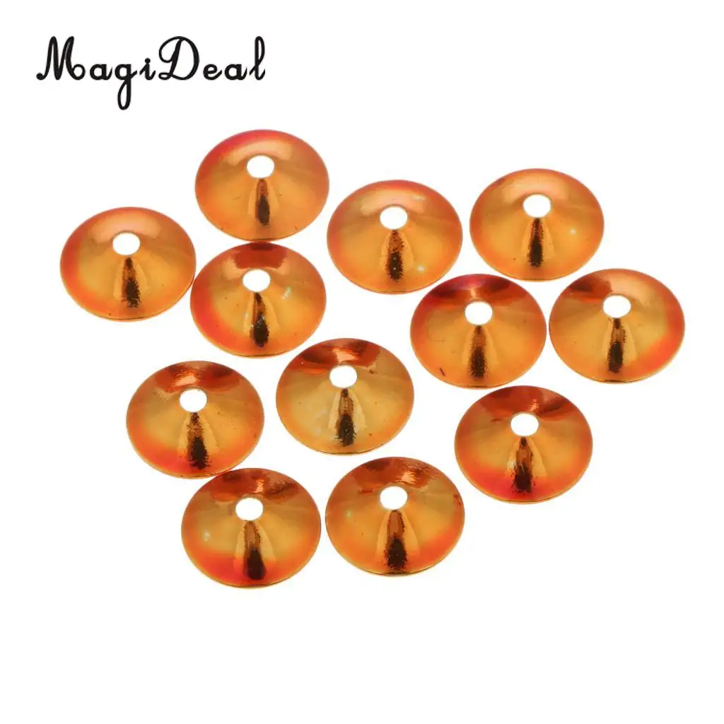 12 шт. материалы для вязания мушек трубка рыбалки мухи красочные турбо конусы