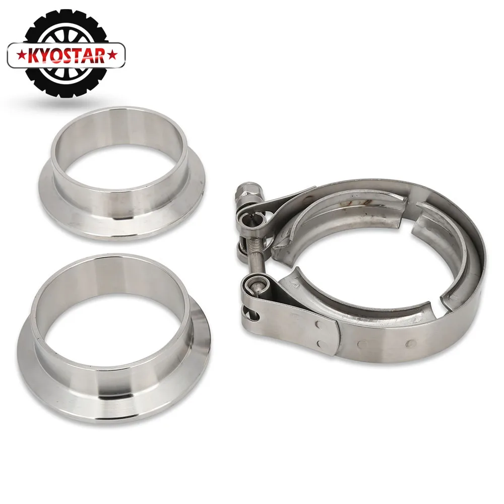 Набор фланцевых зажимов для гонок SUS 304 из нержавеющей стали 1 5-4 дюйма v-образная