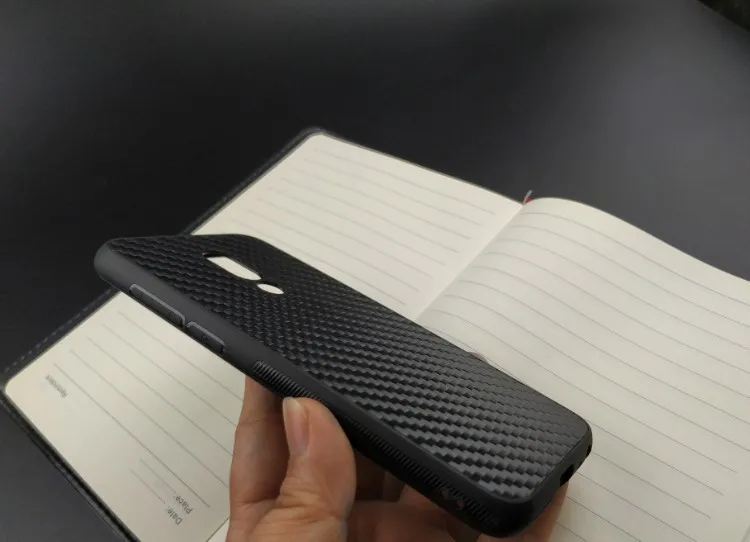 Чехол из углеродного волокна для Meizu 16 16th Plus ультра тонкий Силиконовый