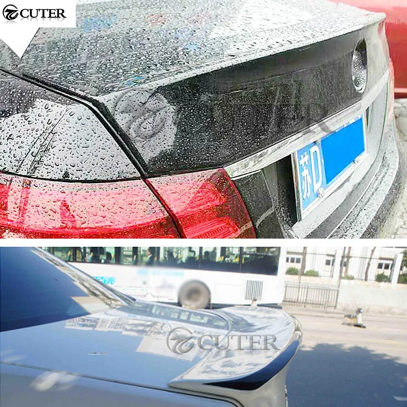 W212 углеродного волокна задние крылья багажник спойлер для Mercedes Benz W212 E280 E300 E260 E400 WLAD автомобильный тюнинг-пакет