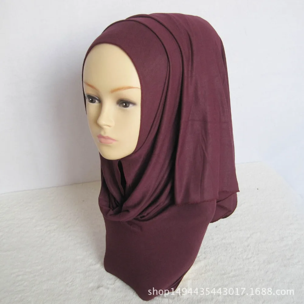 8 видов цветов высококачественный шарф трикотажная шаль мусульманский хиджаб