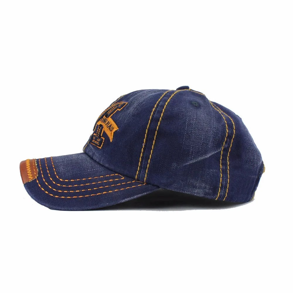 Брендовая бейсбольная кепка для рыбалки snapback Cowboy новая модная мужская Черная