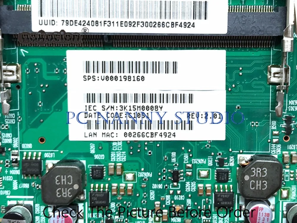PANANNY для Toshiba Satellite A500 A505 материнская плата ноутбука 1310A2338704 V000198160 HM55 DDR3