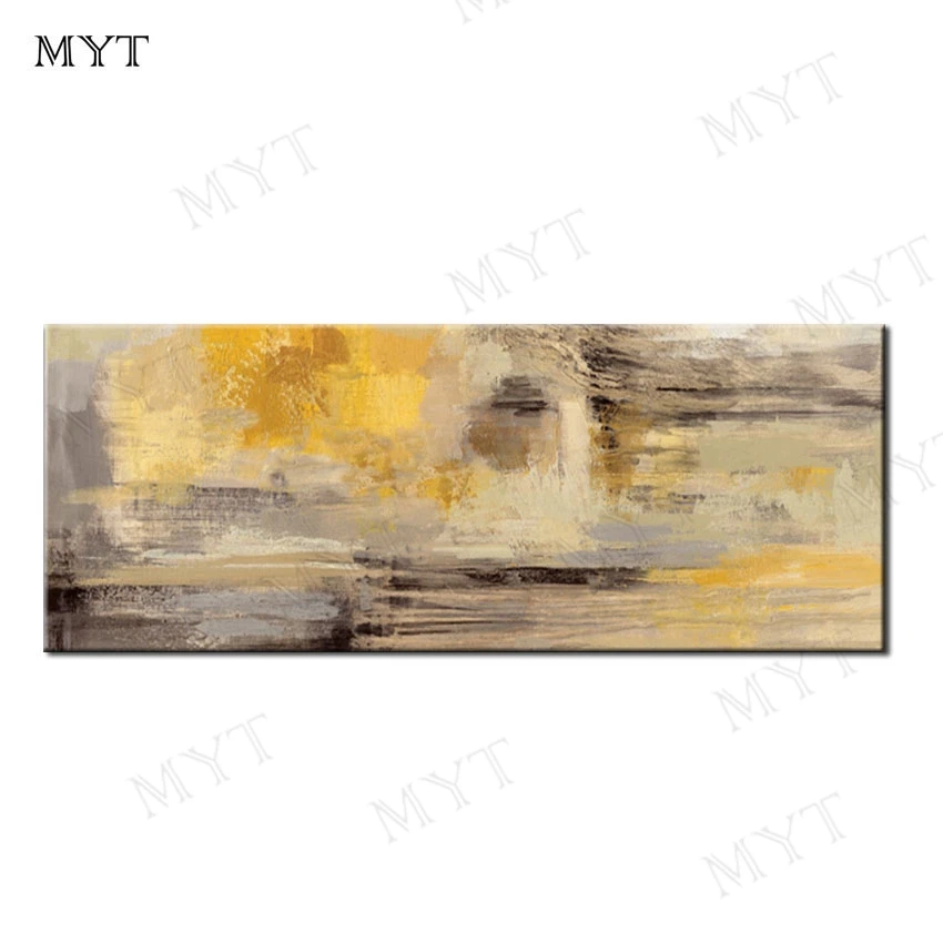 

MYT Free Shipping Handpainted Painting Wall Art Oil Painting on Canvas Modern Abstract Wall Art Artwork for Living Room Unframe