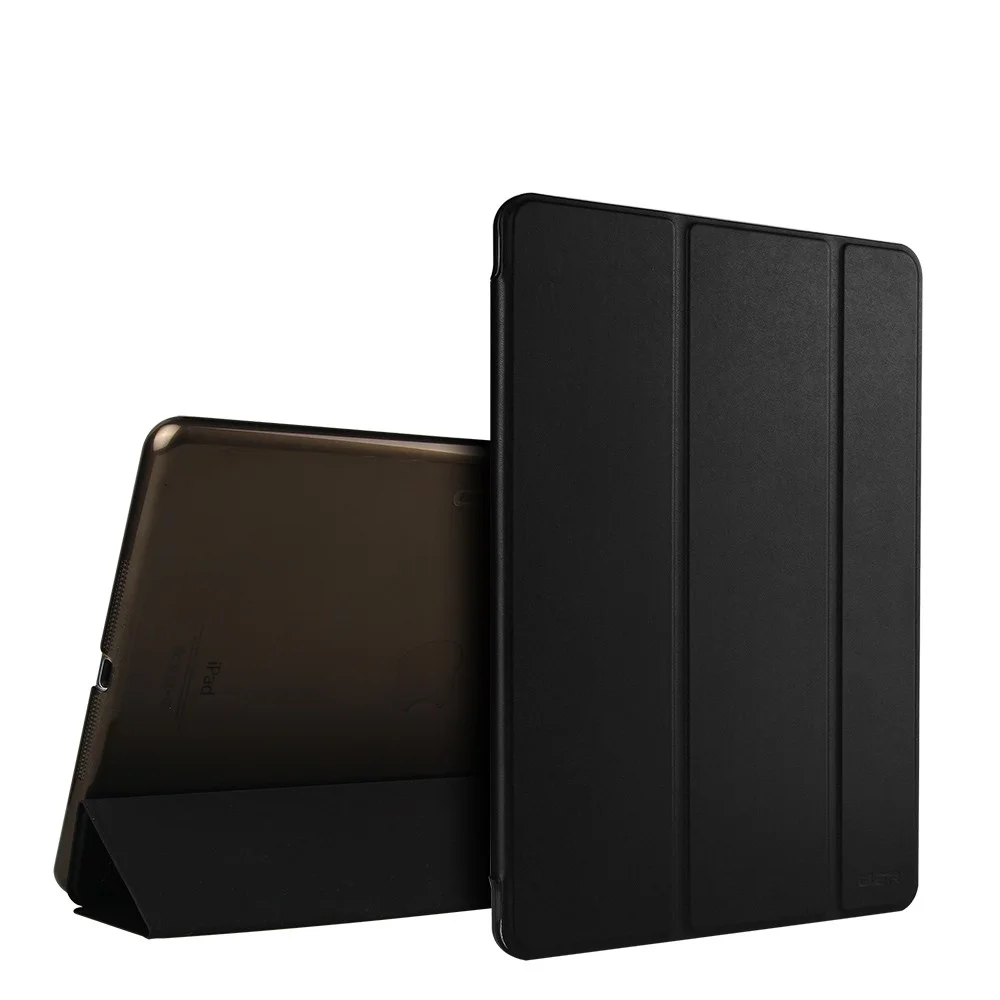 Чехол для iPad воздуха, ESR ура Цвет PU прозрачная задняя Ultra Slim Light Вес Trifold Смарт чехол для iPad воздуха/5