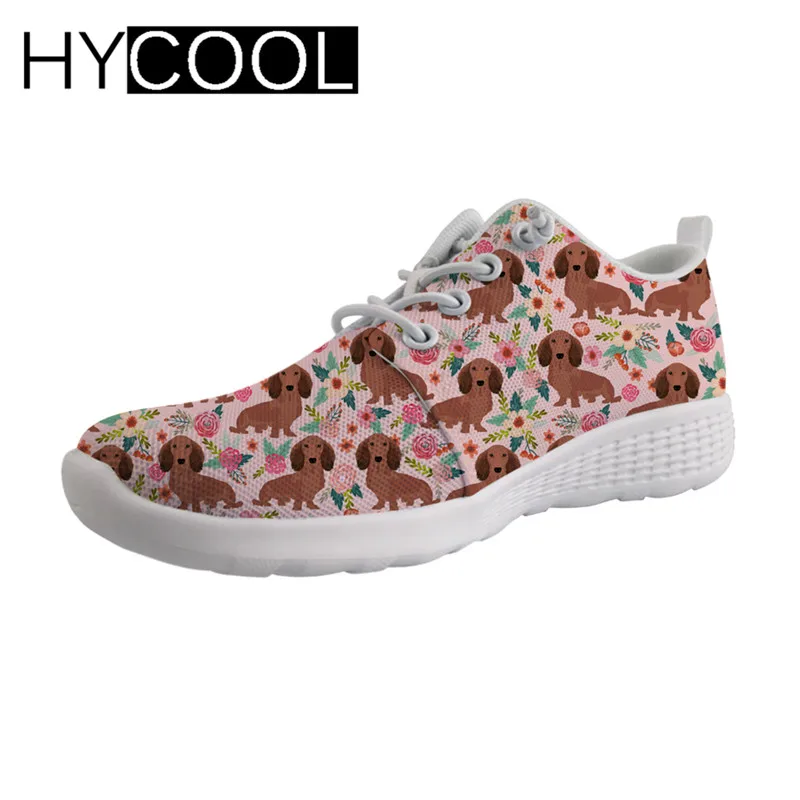

Женские акватуфли HYCOOL для водных видов спорта, уличные спортивные кроссовки с принтом таксы и собаки, Женская пляжная обувь для плавания, ле...