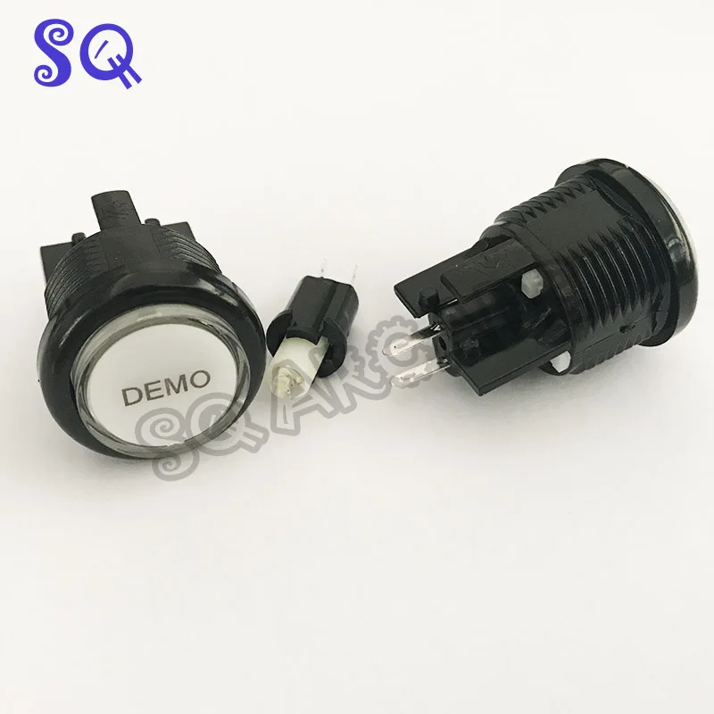 

Electronic 27mm round push buttons Demo button with 3pin switches leds
