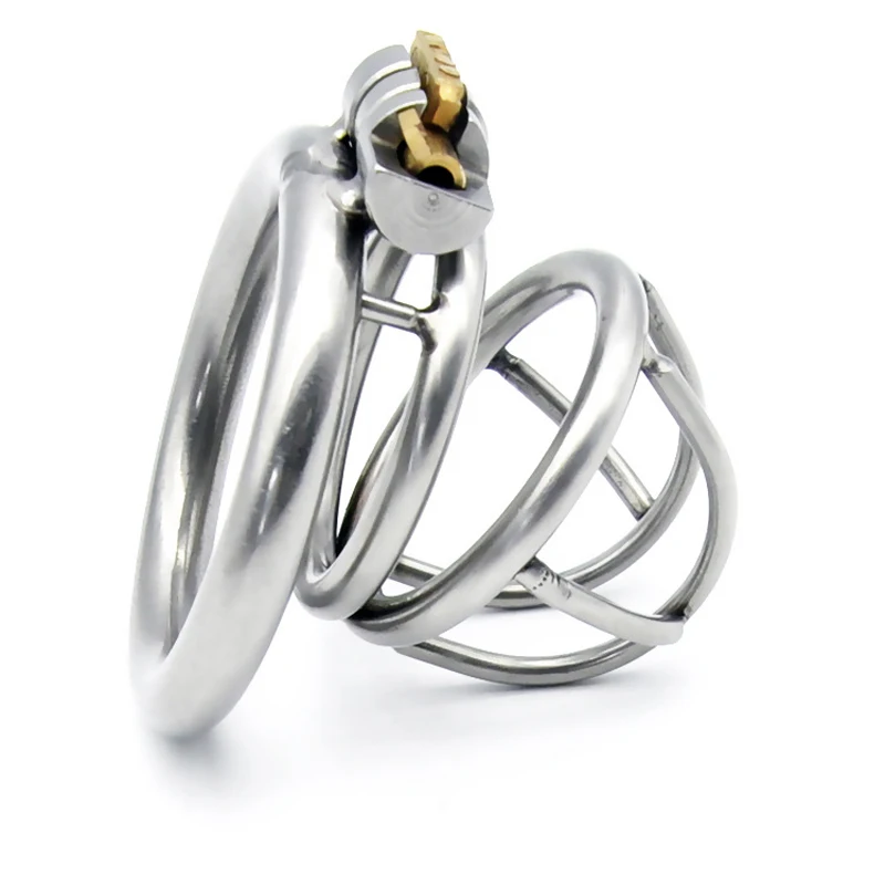 Chaste Bird Male Stainless Steel Cock Cage Penis Ring Chastity Device Erotic Urethral Lock Adult Sex Toys for Men | Красота и