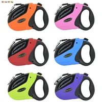 high quality brand 5m automatic retractable abs car nylon medium large dog pet lead leashes