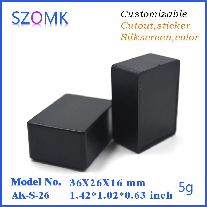 Маленький пластиковый бокс szomk для корпуса (10 шт.) 36*26*16 мм маленький электронный